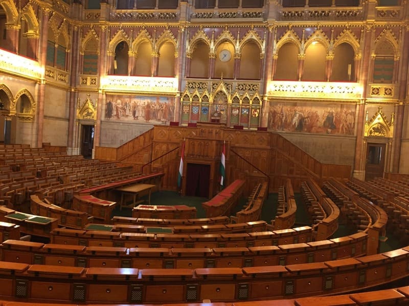Parlamento húngaro em Budapeste