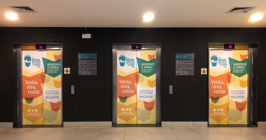 como visitar o aquario: elevadores