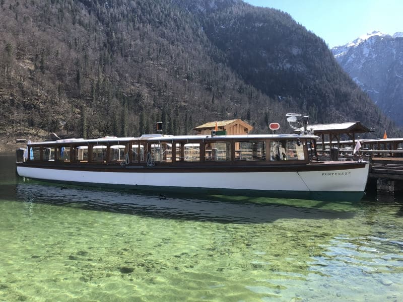 Passeio de barco pelo Konigssee
