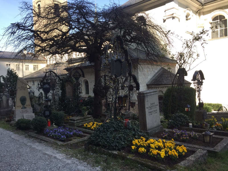 Roteiro de 3 dias em Salzburgo: Cemitério de São Pedro.