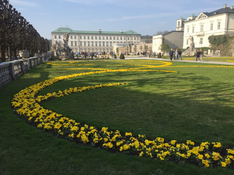 Roteiro de 3 dias em Salzburgo: Mirabellgarten.