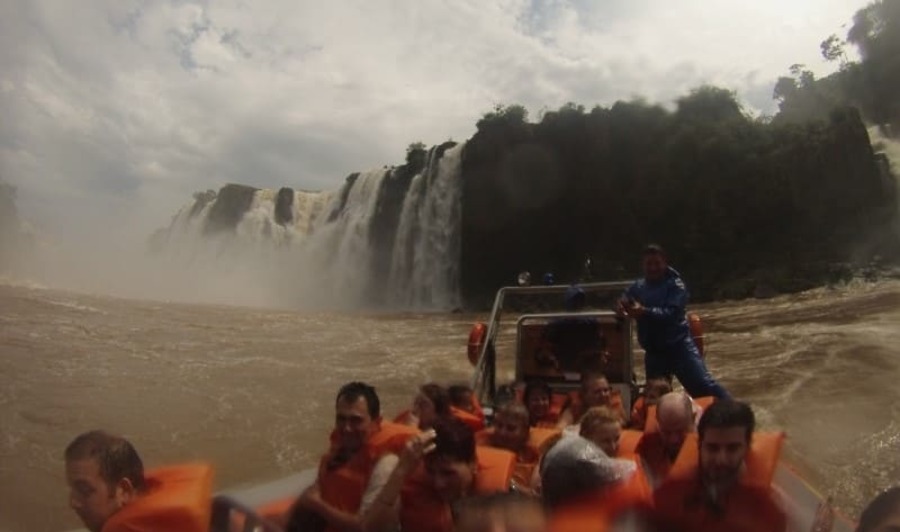 Macuco Safari no lado brasileiro das Cataratas do Iguaçu