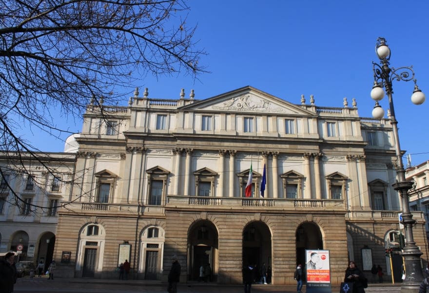 Teatro alla Scala de Milão.