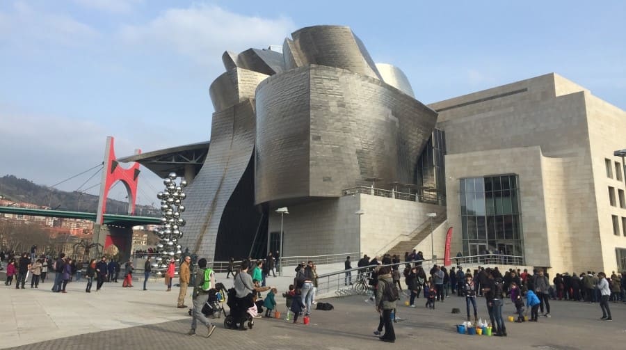 Roteiro de 3 dias em Bilbao: Museu Guggenheim.