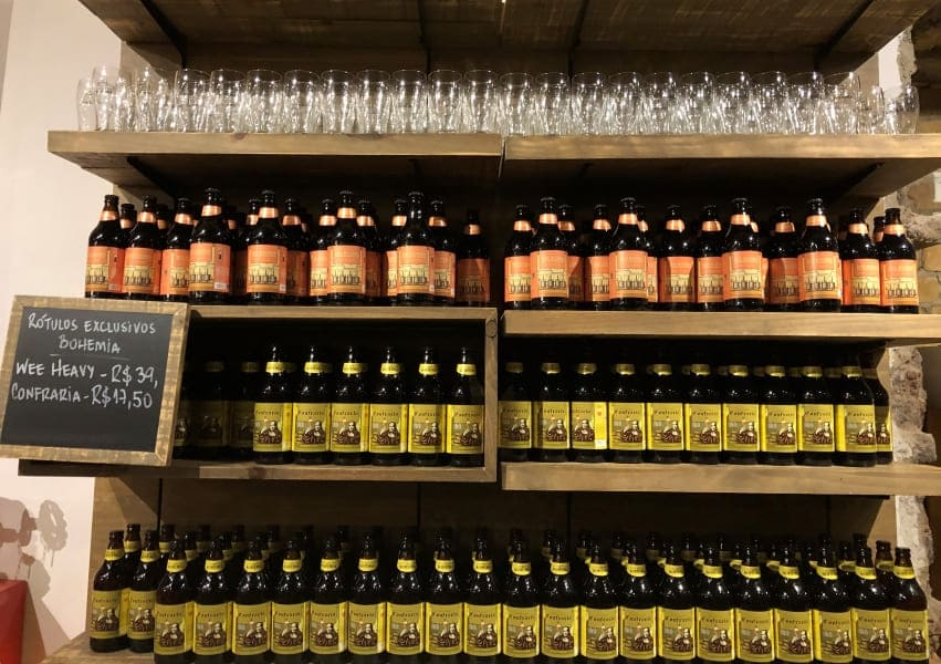 Loja de varejo da Cervejaria Bohemia