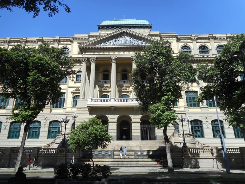 Tour do Teatro Riachuelo: Biblioteca Nacional