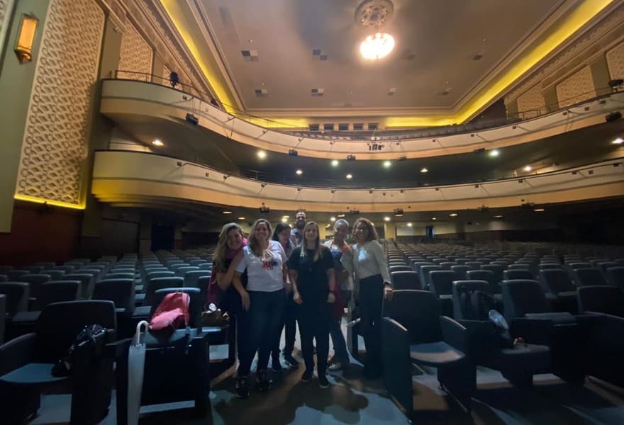 Tour do Teatro Riachuelo: sala de espetáculos