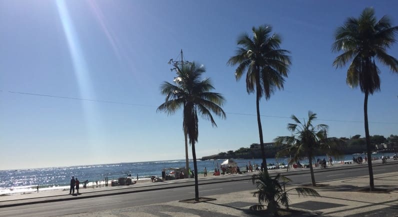 City Tour no Rio de Janeiro: praia de Copacabana