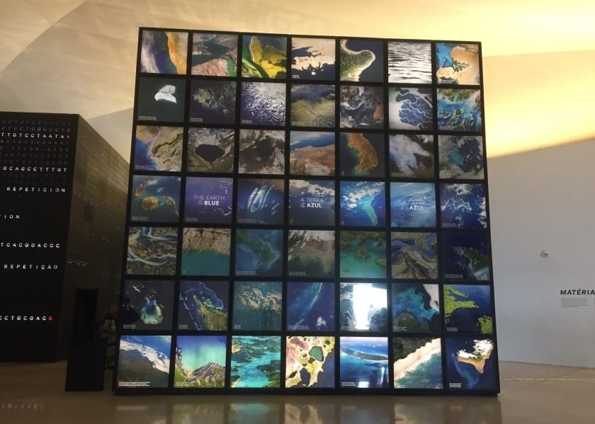 Museu do Amanhã: Cubo da Matéria.