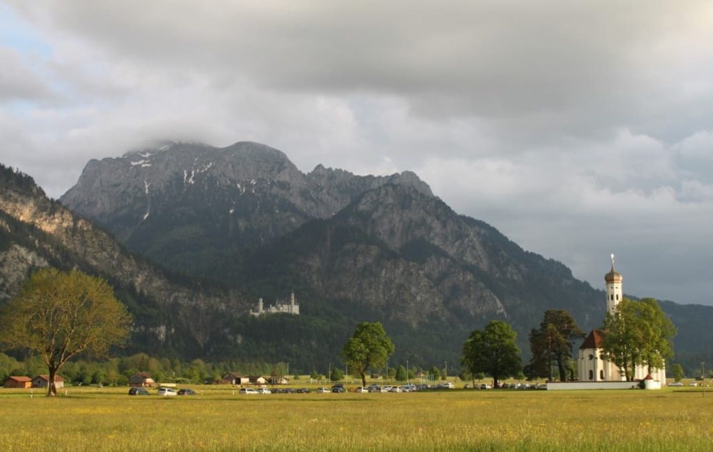 Paisagem bucólica na Rota Romântica