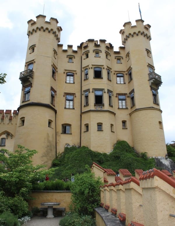 Castelo de Hohenschangaw na Rota Romântica
