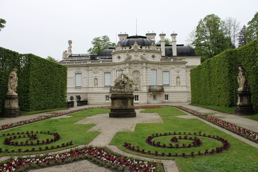 Palácio de Linderhof na Rota Romântica