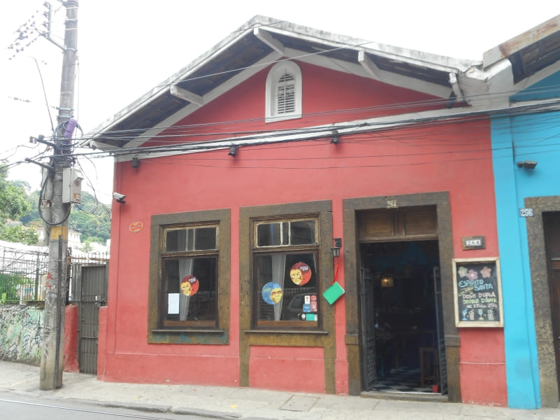 Santa Teresa neighborhood: Espírito Santa restaurant.