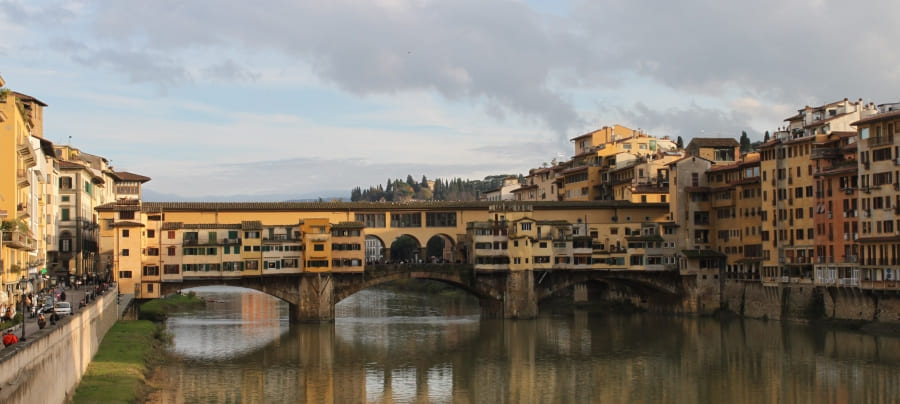 Ponte Vecchio: um dos cartões-postais de Florença.