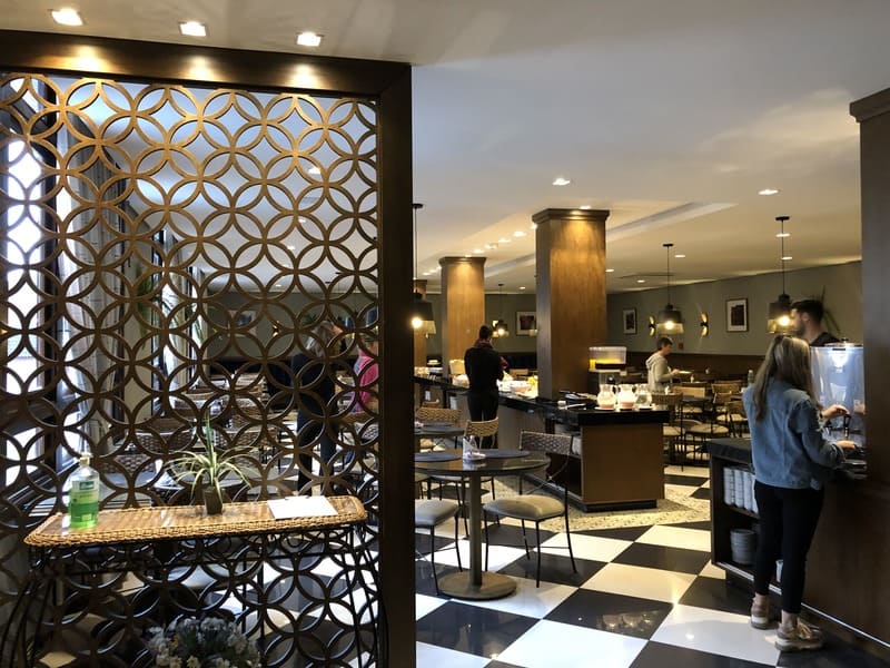 Restaurante Araucária localizado no Hotel Serra Nevada em Canela.