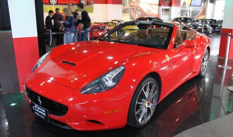 Ferrari Califórnia no Salão Super Carros de Gramado