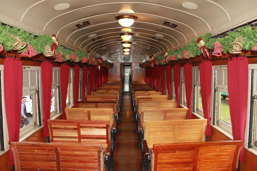 Vagão de número 215 do Trem Maria Fumaça - Serra Gaúcha.