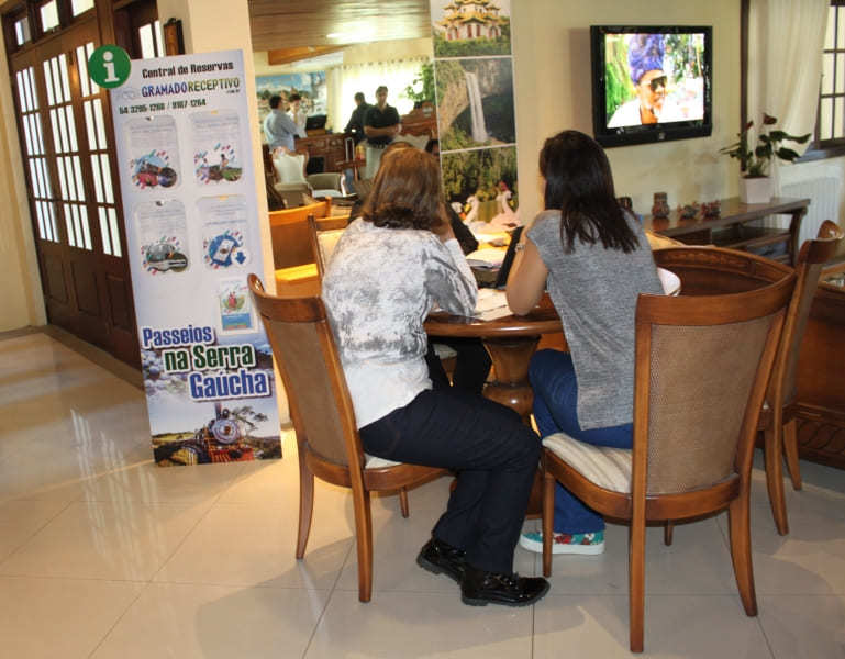 Receptivo turístico do Hotel Sky em Gramado