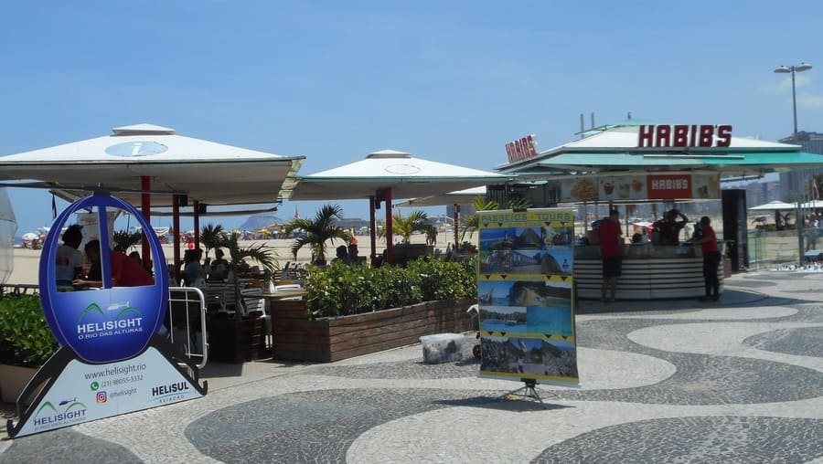 Quiosques da Praia de Copacabana.