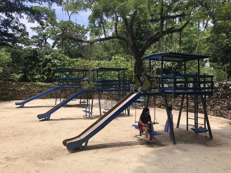Playground of the Botanical Garden of Rio de Janeiro
