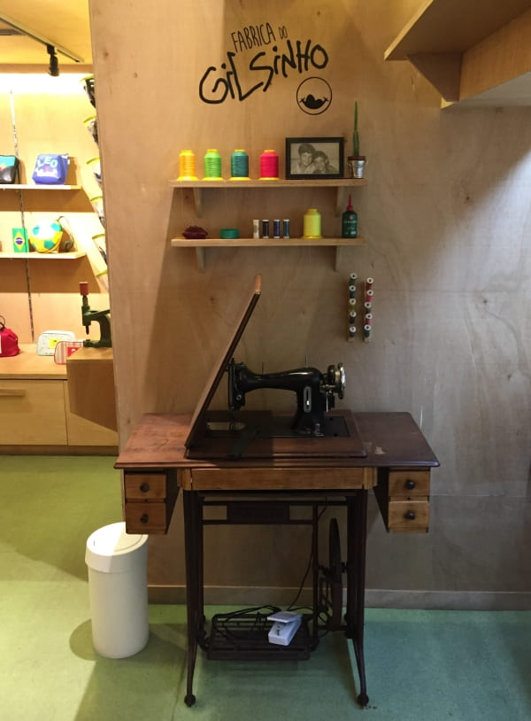 Instalações da Fábrica do Gilsinho na loja Gilson Martins de Ipanema