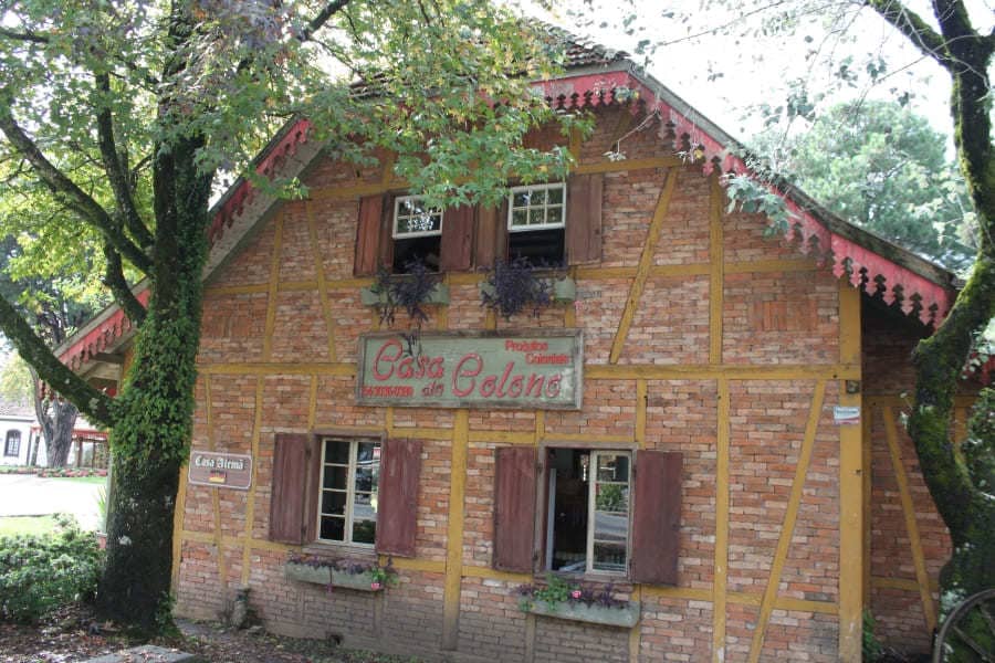 Casa do Colono no centro de Gramado