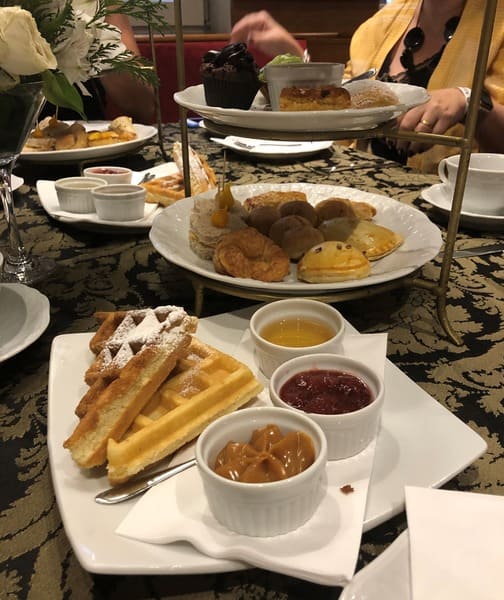 Chá da Tarde do hotel Ritta Hoppner ótima opção para comer em Gramado