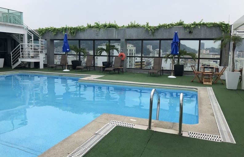 Day Use no Pestana Rio Atlântica - rooftop