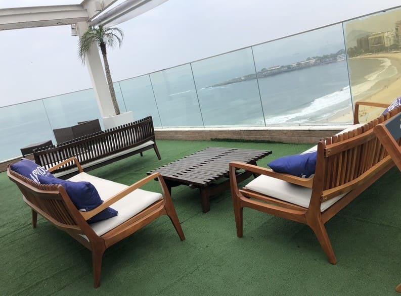 Day Use no Pestana Rio Atlântica - rooftop