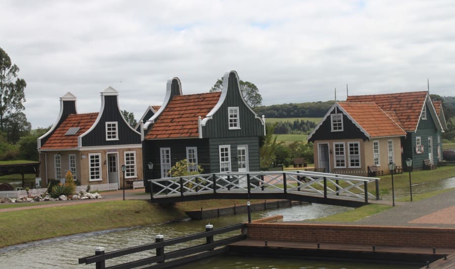 O Parque histórico de Carambeí retrata lindamente o vilarejo de Zaanse Schans 