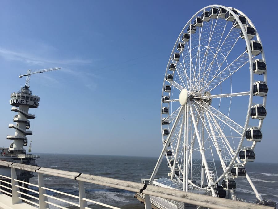 The Pier SkyView a roda-gigante de Haia na Holanda