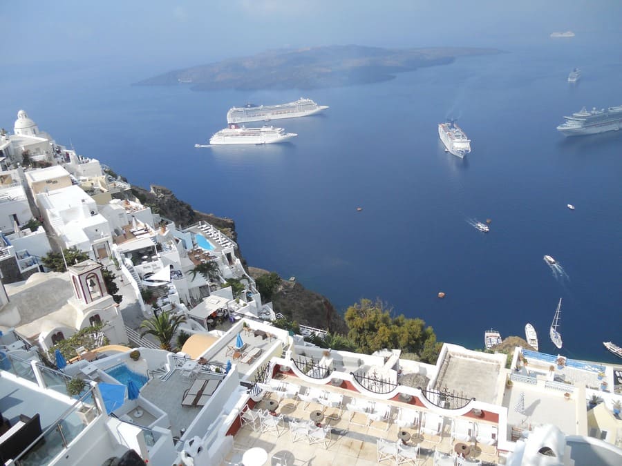 Cruzeiro pelas Ilhas Gregas com parada em Santorini