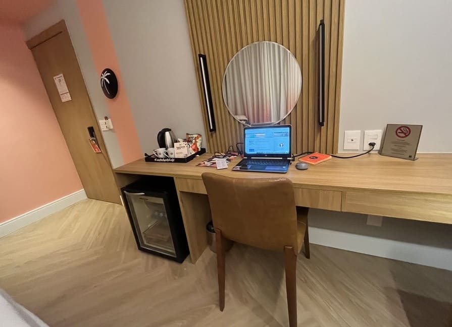 Quarto superior no Mar Ipanema Hotel