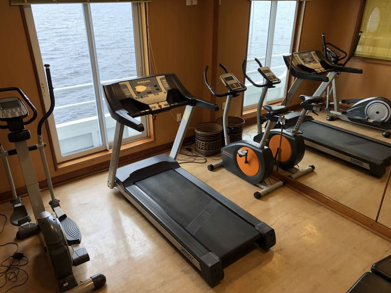 Fitness facilities of the ship Iberostar Grand Amazon Expedition 