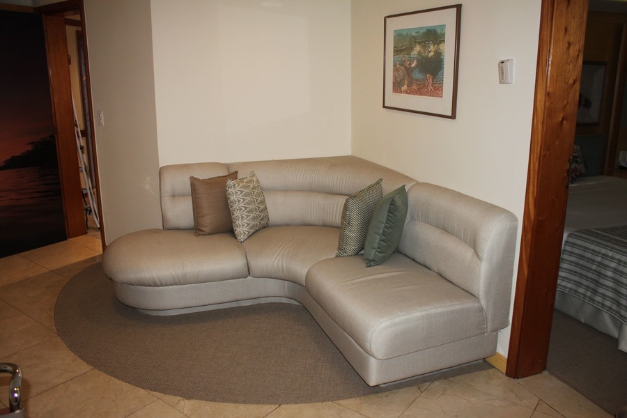 Living room in one of the suites on Iberostar Grand Amazon Expedition