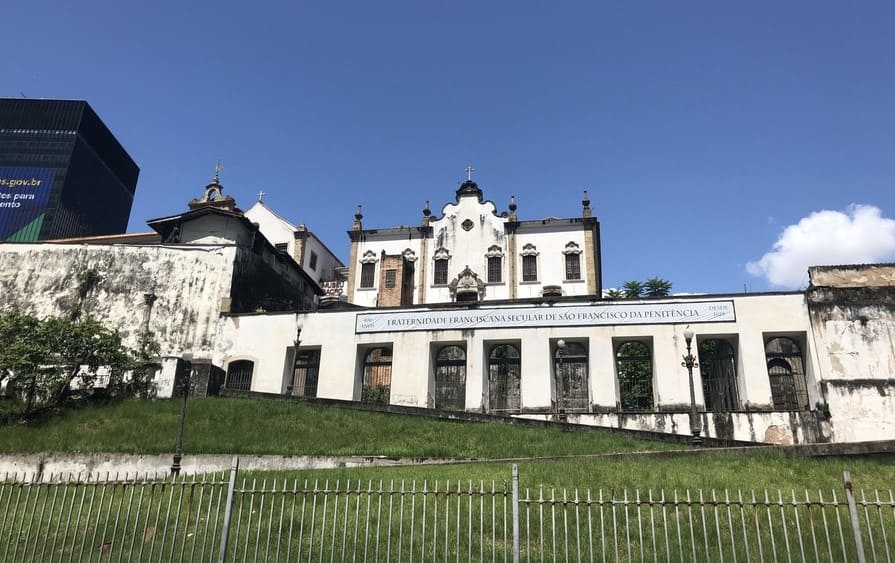 Rio Historic Center Free Walking Tour stop at Convent of Santo Antônio and the Church of São Francisco da Penitência