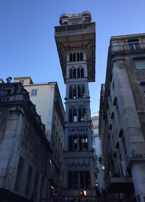 Roteiro de 3 dias em Lisboa: elevador de Santa Justa