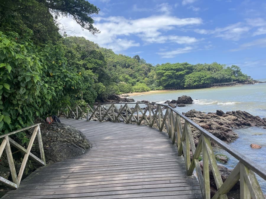 o que fazer em Balneário Camboriú em uma parada de cruzeiro: DEck do Pontal Norte