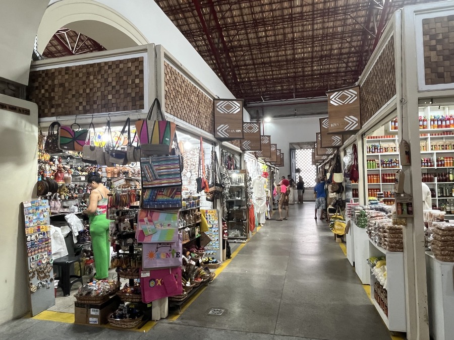 Parada de cruzeiro em Salvador: Mercado Modelo