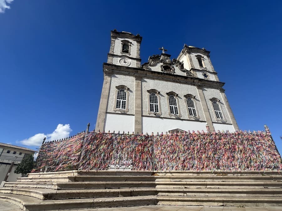 Igreja do Senhor do Bonfim durante o Tour histórico panorâmico em Salvador