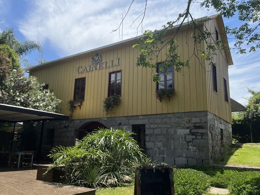 Vinícola Cainelli - sede da propriedade