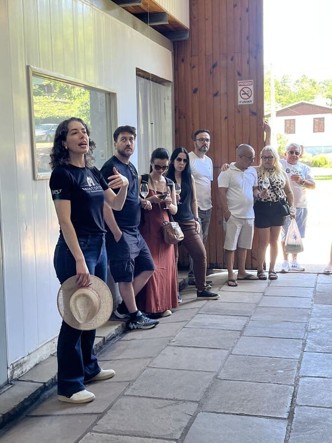 Tour guiado na Cristofoli em Bento Gonçalves