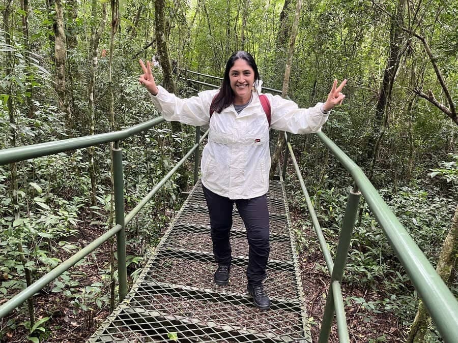 Walking trail through Iguazú National Park, Argentina